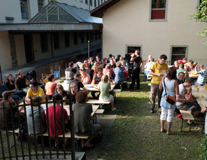 Eröffnung des BierGartens der LägereBräu im Jahr 2010